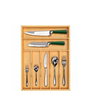 Load image into Gallery viewer, Royal Craft Wood Silverware tray 7 Slots