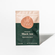 Load image into Gallery viewer, Us Two Tea Manhattan Black: Black Tea - 50 Pouches