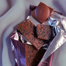 Load image into Gallery viewer, Antidote Chocolate MERMAID: SEAWEED + BLACK SESAME MILK CHOCOLATE 56% - 12 Bars
