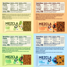 Load image into Gallery viewer, Mezcla Bars Variety Pack Sampler - 8 Bars x 1.4 oz case
