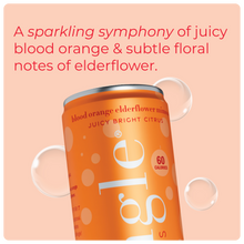 Load image into Gallery viewer, Blood Orange Elderflower Mimosa by Mingle Mocktails - Non Alcoholic Beverages