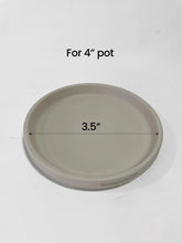 Load image into Gallery viewer, Bumble Plants Modern Troy Granite Pot Saucer