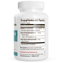 Load image into Gallery viewer, Real Mushrooms Vitamin D from Organic Mushrooms by Real Mushrooms