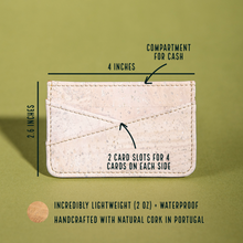 Load image into Gallery viewer, OG Cardholder by Tiradia Cork