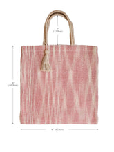 Load image into Gallery viewer, KORISSA Nadi Jute Tote Bag - Red