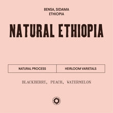 Load image into Gallery viewer, Bold Bean Coffee Roasters Ethiopia Natural Yirgacheffe