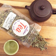 Load image into Gallery viewer, Plum Deluxe Tea Healthy, Wealthy, & Wise Herbal Tea (Bergamot - Sage - Lemongrass - Mint)