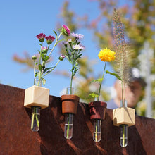 Load image into Gallery viewer, Bumble Plants Nevada 2-Combo Wooden Magnetic Vase