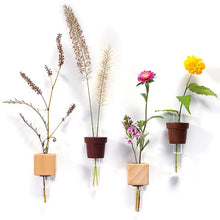 Load image into Gallery viewer, Bumble Plants Nevada 2-Combo Wooden Magnetic Vase