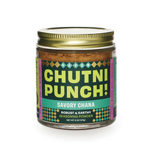Load image into Gallery viewer, Chutni Punch Savory Chana Jar - 12 jars x 2 oz case