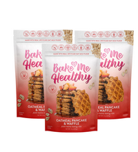Load image into Gallery viewer, Oatmeal Pancake & Waffle Plant-Based Baking Mix - Bake Me Healthy