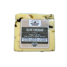 Load image into Gallery viewer, Keystone Cheese Olive White Cheddar