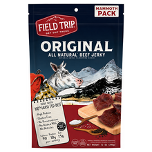 Load image into Gallery viewer, Field Trip Original Beef Jerky 12.0 oz bag - 6 bags x 12oz case