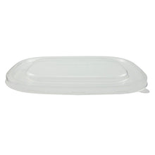 Load image into Gallery viewer, PET Flat Lid for 32/64- Oz. Rectangle Grab & Go, 200-Count
