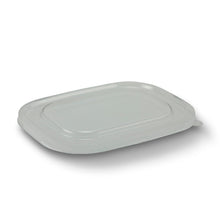 Load image into Gallery viewer, PET Flat Lid for 32/64- Oz. Rectangle Grab & Go, 200-Count