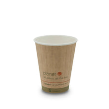 Load image into Gallery viewer, 8-Ounce PLA Laminated Double-Wall Insulated Hot Cup,1000-Count Case