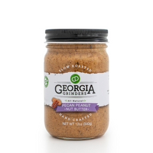 Load image into Gallery viewer, Georgia Grinders Pecan Peanut Butter Blend Jar - 12 oz