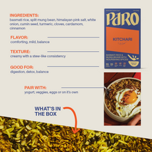 Load image into Gallery viewer, Paro Kitchari - 5.5oz bag case