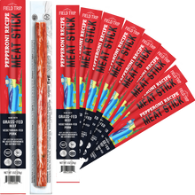 Load image into Gallery viewer, Field Trip Pepperoni Meat Stick 1oz bag - 10 bags x 1oz