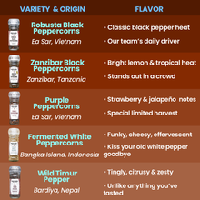 Load image into Gallery viewer, Purple Peppercorns - Burlap & Barrel