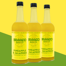 Load image into Gallery viewer, PINEAPPLE & JALAPEÑO MARGARITA MIXER