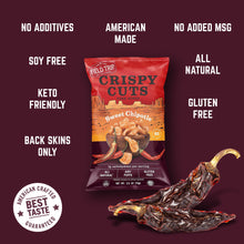 Load image into Gallery viewer, Field Trip Sweet Chipotle Pork Rinds 2.5oz bag - 10 bags x 2.5oz case