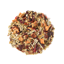 Load image into Gallery viewer, Plum Deluxe Tea Raspberry Revitalizer Lemon Mate Tea