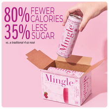 Load image into Gallery viewer, Sparkling Raspberry Rosé by Mingle Mocktails - Non Alcoholic Beverages