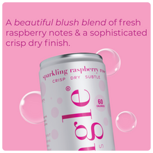 Load image into Gallery viewer, Sparkling Raspberry Rosé by Mingle Mocktails - Non Alcoholic Beverages