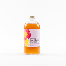 Load image into Gallery viewer, Rose, Honey & Lemon Cocktail-Mocktail Mixer, 16 fl oz by Wood Stove Kitchen