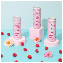 Load image into Gallery viewer, Sparkling Raspberry Rosé by Mingle Mocktails - Non Alcoholic Beverages