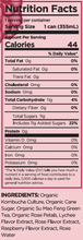 Load image into Gallery viewer, Alive & Well Rose Petal & Lychee Kombucha