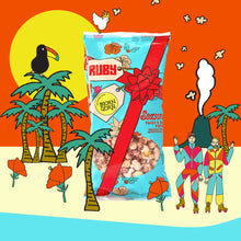 Load image into Gallery viewer, Bjorn Qorn Ruby Popcorn Bags - 6-Pack x 3oz Bag case