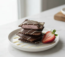 Load image into Gallery viewer, PastaZerts Chocolate Strawberry Cheesecake Ravioli Foodservice Bulk - 10 LBs