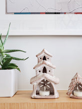 Load image into Gallery viewer, KORISSA Terracotta Tea Light Candle Holder - House