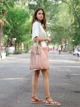 Load image into Gallery viewer, KORISSA Nadi Jute Tote Bag - Red