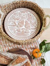 Load image into Gallery viewer, KORISSA Bread Warmer & Basket Gift Set with Tea Towel - Lovebird Round