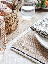 Load image into Gallery viewer, KORISSA Aya Jute Cotton Placemat (Set of 4)