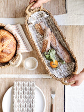 Load image into Gallery viewer, KORISSA Savar Bread Basket with Natural Handle