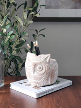 Load image into Gallery viewer, KORISSA Terracotta Pot - Horned Owl