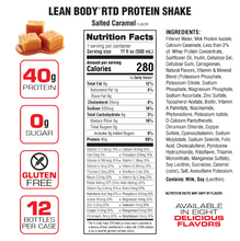 Load image into Gallery viewer, Labrada Lean Body Protein Shake RTD