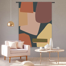 Load image into Gallery viewer, Uniek Living ORGANIC COTTON WALL HANGING TAPESTRY