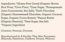 Load image into Gallery viewer, French Squirrel Bisous: Peanut Butter & Chocolate-Coated Gluten-Free Cereal Clusters Bag - 4 Bags case