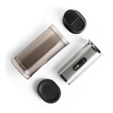 Load image into Gallery viewer, Image of coffee sieve disassembled, top down