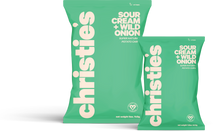 Load image into Gallery viewer, Christie's Sour Cream and Wild Onion Potato Chips Bag - 6 bags x 1.5oz case