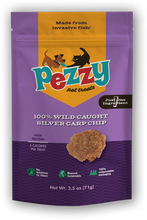 Load image into Gallery viewer, Pezzy Pets Silver Carp Chips Treats Bag, Single Ingredient