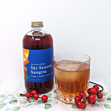 Load image into Gallery viewer, Ski Season Sangria Mixer, 16oz by Wood Stove Kitchen