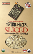 Load image into Gallery viewer, Sliced Tiger Nuts in Kilo box (2.2lbs)