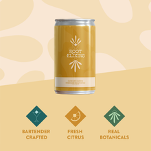 Load image into Gallery viewer, Root Elixirs Sparkling Ginger Beer Premium Cocktail Mixer - 24 Cans (7.5 oz)
