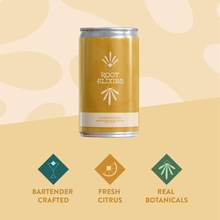 Load image into Gallery viewer, Root Elixirs Sparkling Ginger Beer Premium Cocktail Mixer - 24 Cans (7.5 oz)